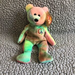 Ty peace the beanie baby
